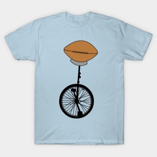 Unicycle Football T-Shirt